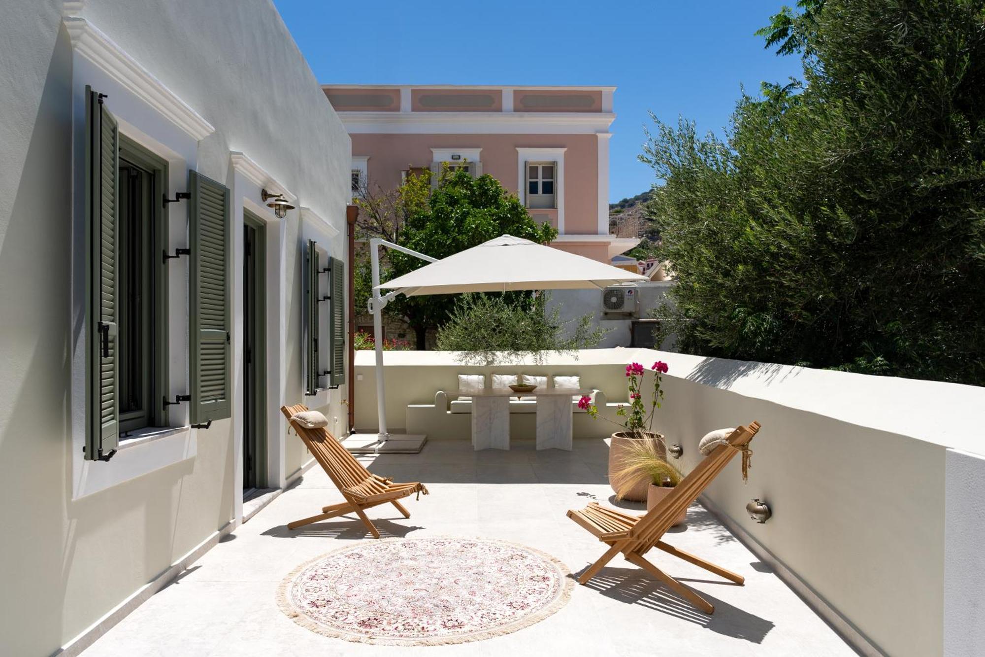Nisomar Suites Symi Exteriör bild